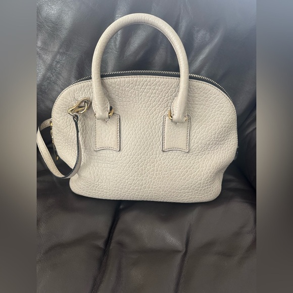 BURBERRY Pebbled Leather Or hard Bag - Preloved - AUTHENTIC - Picture 3 of 17